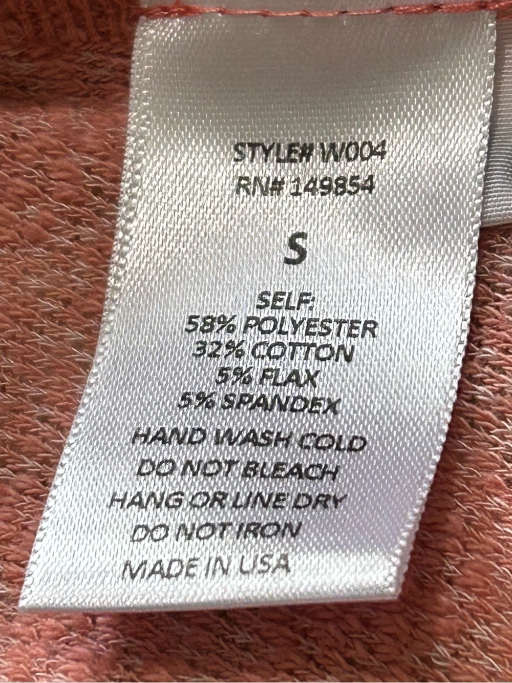 Sadie & Sage Peach-Pink Sleeveless Tank - Picture 4 of 9